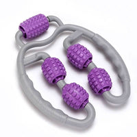 4-wheel trigger point muscle roller, all color options