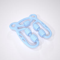 Trigger point muscle roller size and grip detail