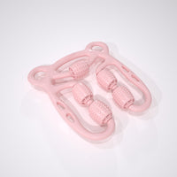 Muscle roller shown in pink