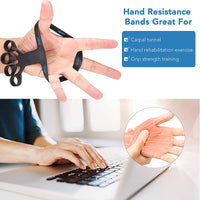 Silicone finger trainer size and fit detail