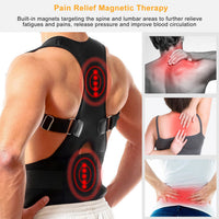 Posture corrector breathable fabric close-up
