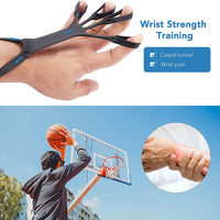 Finger extensor trainer in gray
